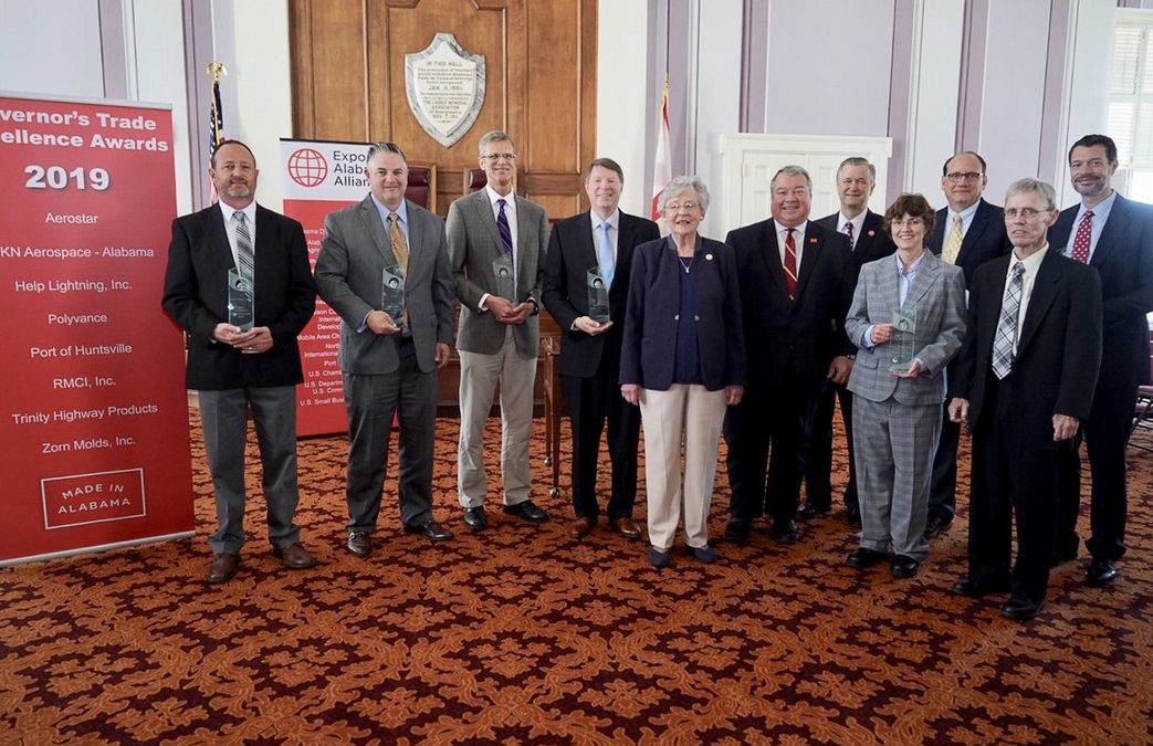 RMCI Wins 2019 Alabama Governor’s Trade Excellence Award